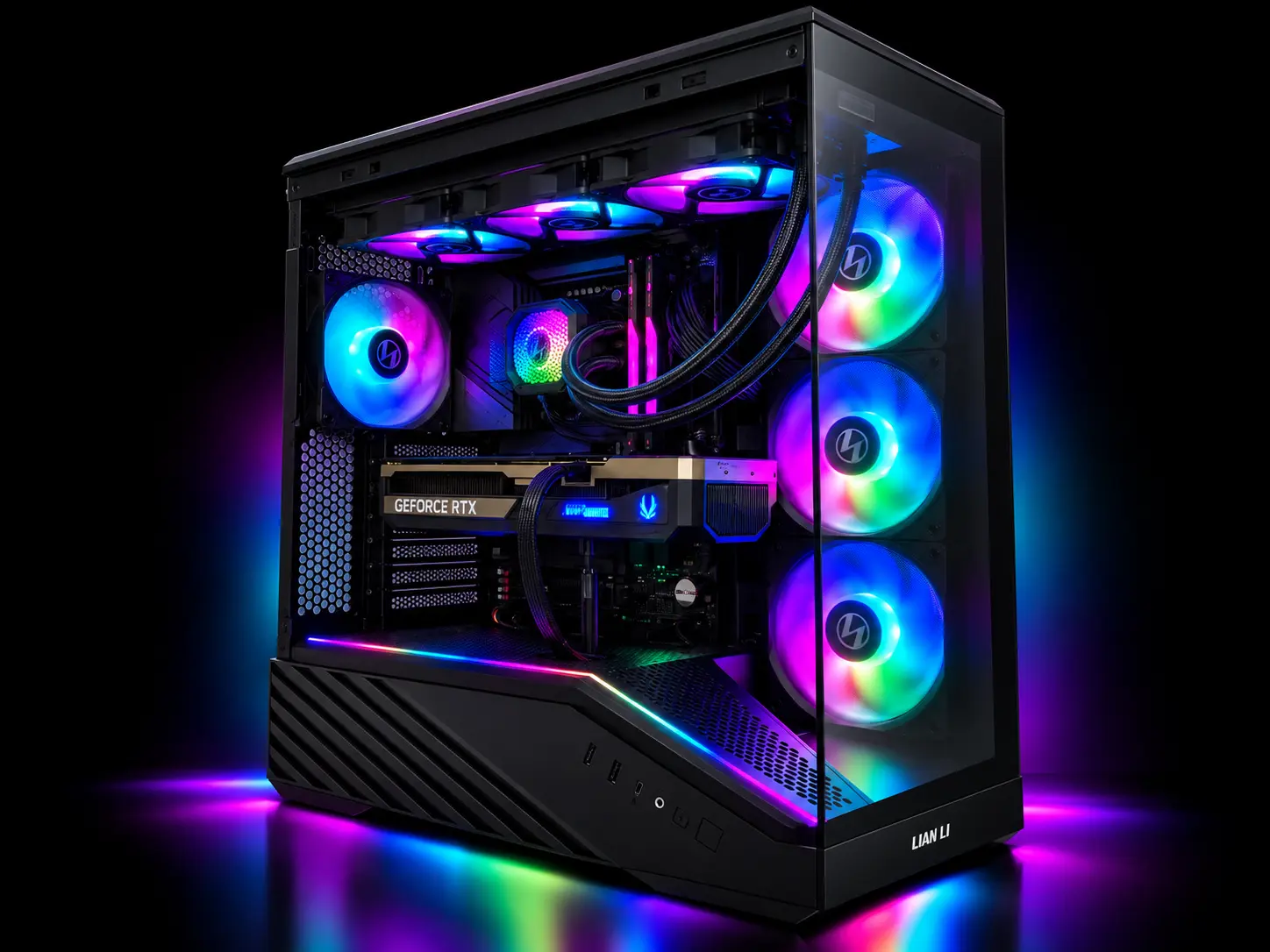 HIGH END Intel 14900KF + RTX 5080 16GB + DDR5  32GB 7800Mhz CL34 + 2TB M.2 + Win 11 Pro