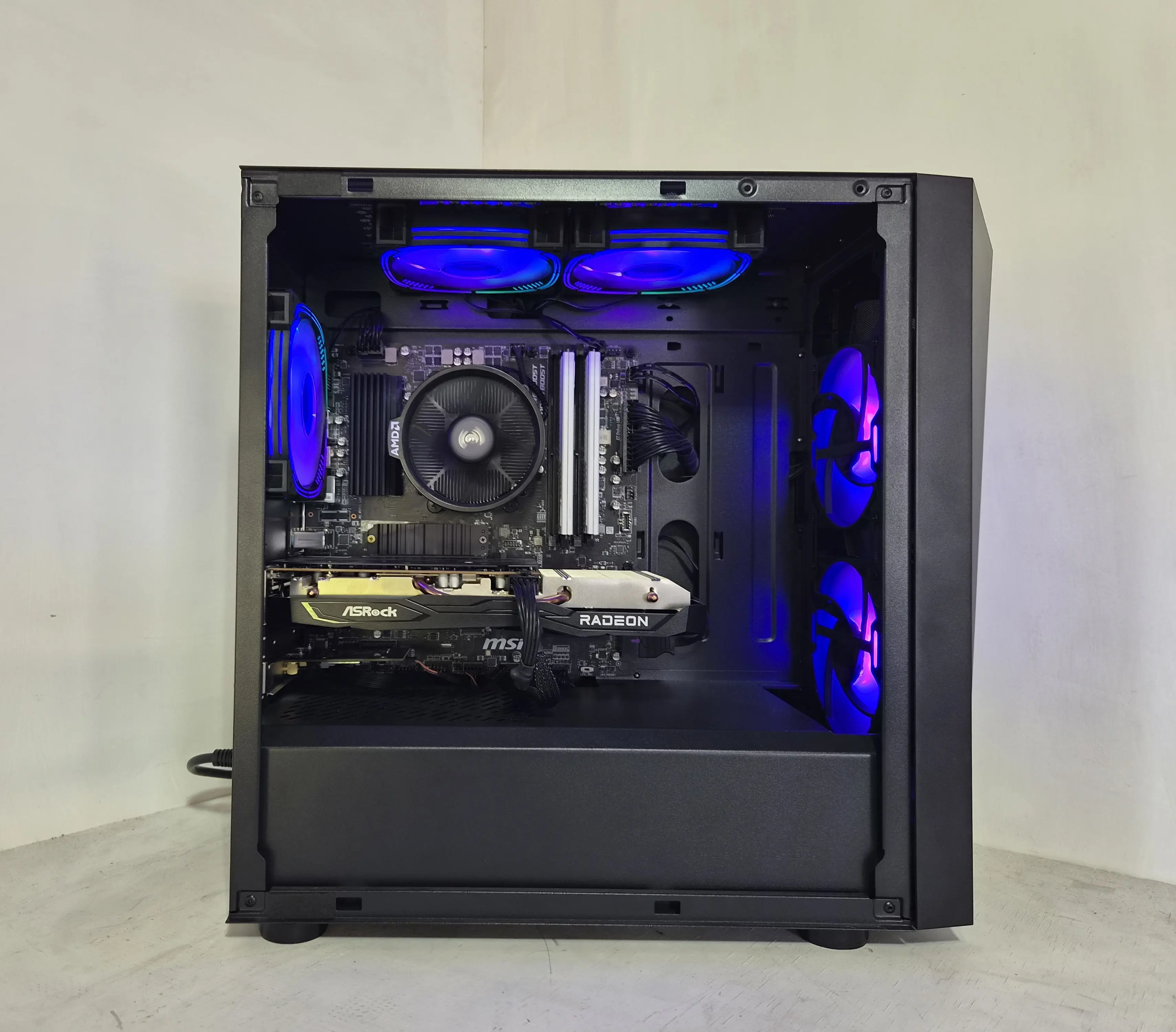 Gaming AMD Ryzen 5600x +RX 6600 8GB + 16GB 3200Mhz + 500GB M.2 + Win 11 Pro + Wifi/BT image 3
