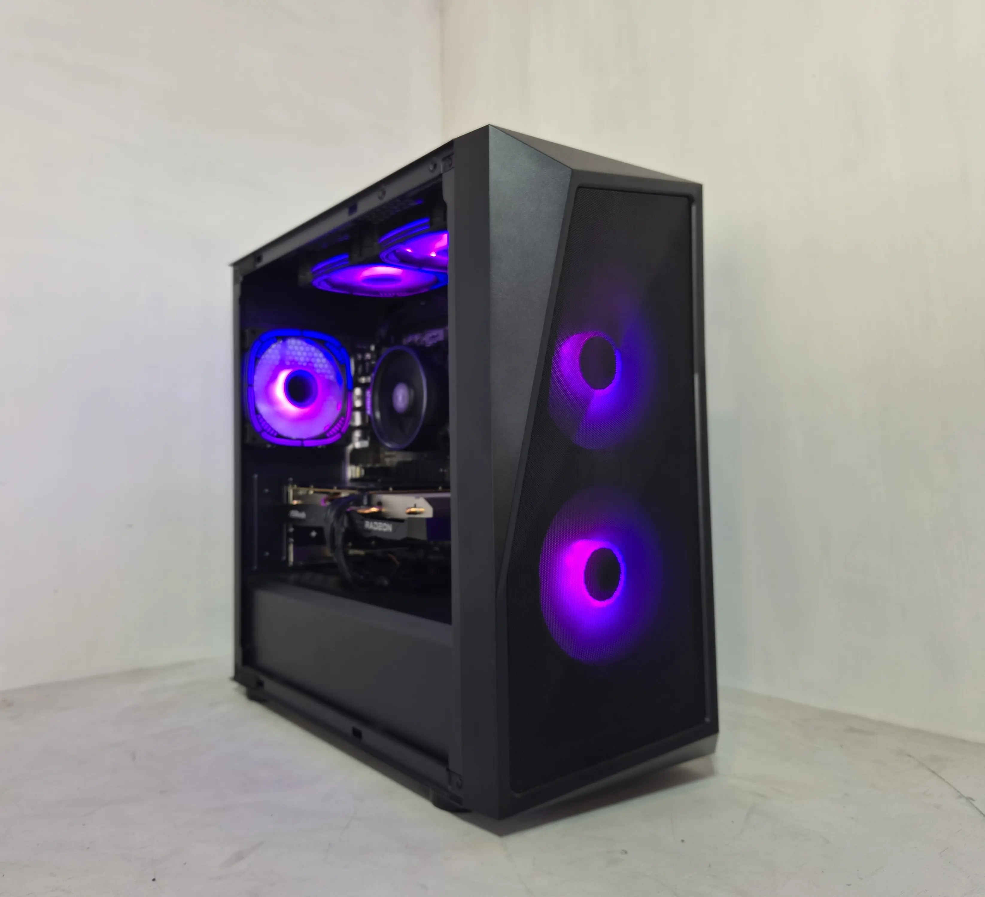 Gaming AMD Ryzen 5600x +RX 6600 8GB + 16GB 3200Mhz + 500GB M.2 + Win 11 Pro + Wifi/BT image 2